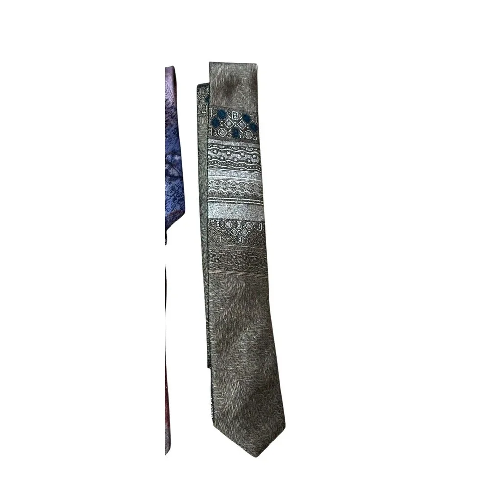 5 Neck Ties Christian Dior Tonino Firénze Windridge Pierre Cardin Stringbean